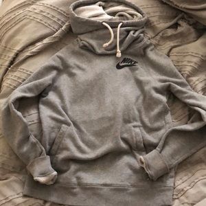 Nike funnel neck hoodie